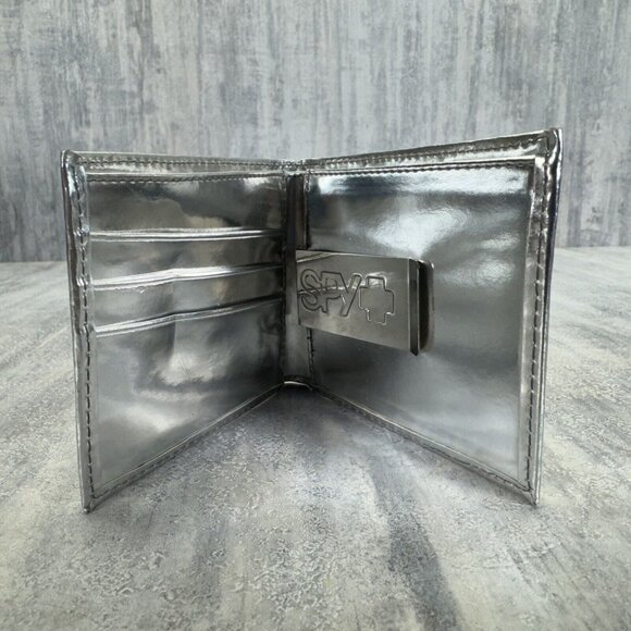 Coors Light Mystery Mansion Silver Bullet Bi Fold Wallet Spy Collaboration Money - Picture 4 of 8